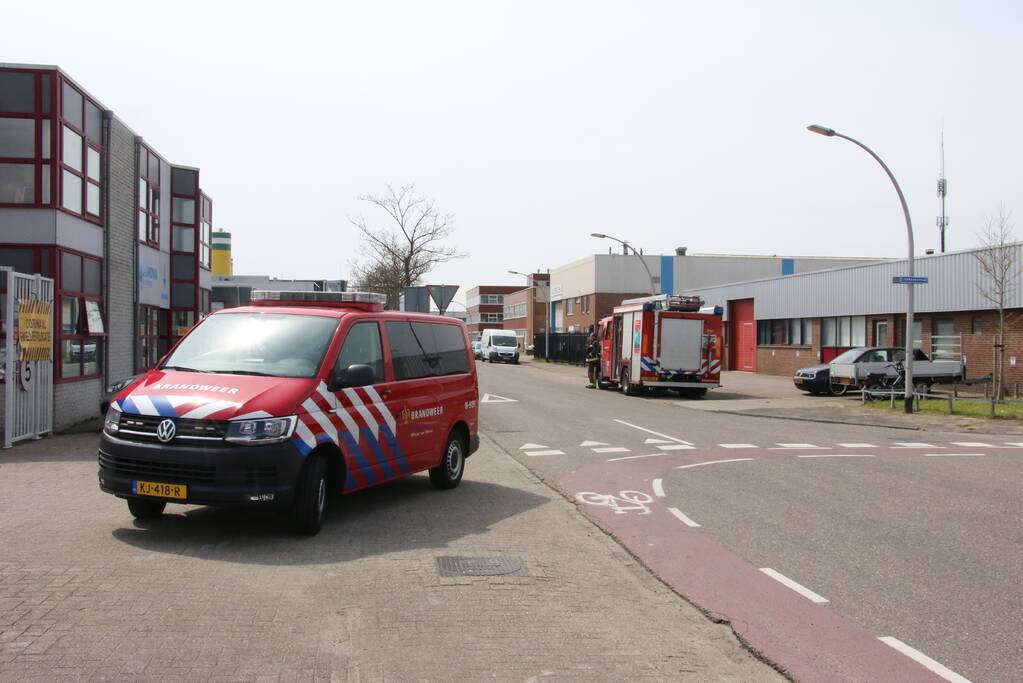 Gasleiding geraakt bij werkzaamheden Van Kempen Houthandel