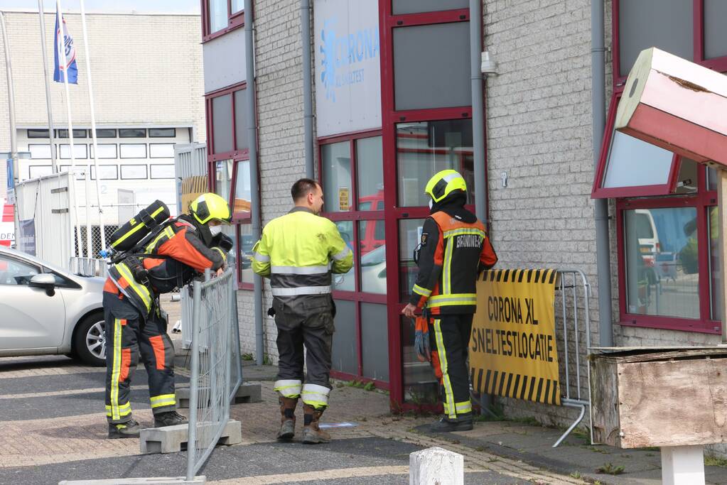 Gasleiding geraakt bij werkzaamheden Van Kempen Houthandel