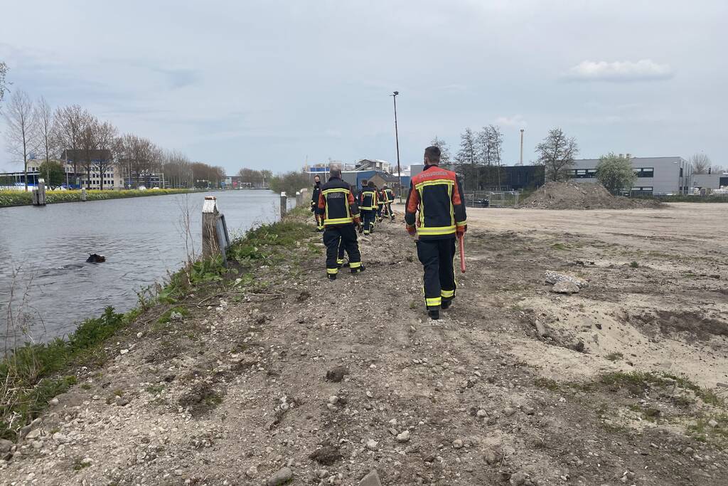 Brandweer heeft handen vol door reddingsactie