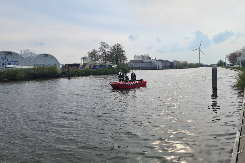 Brandweer heeft handen vol door reddingsactie