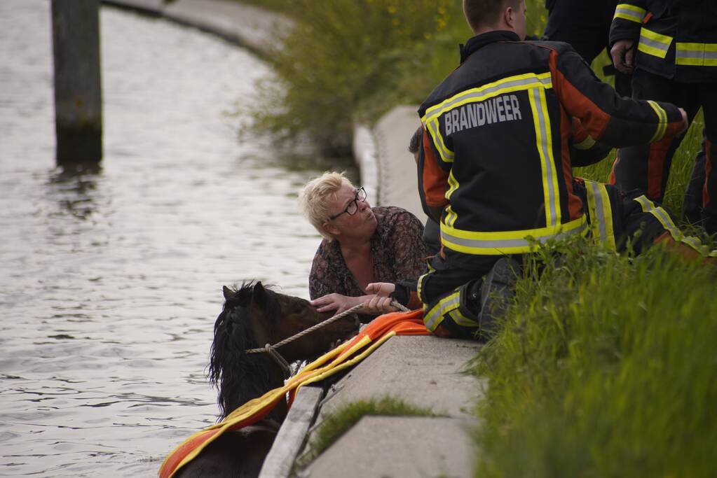 Brandweer heeft handen vol door reddingsactie