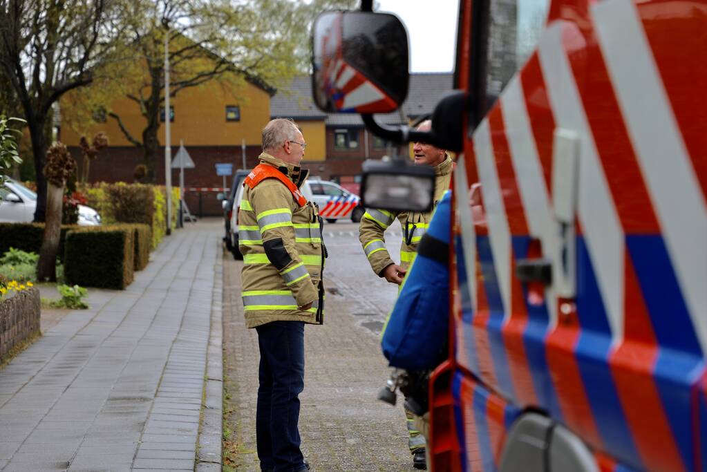Onderzoek naar gaslekkage in wegdek