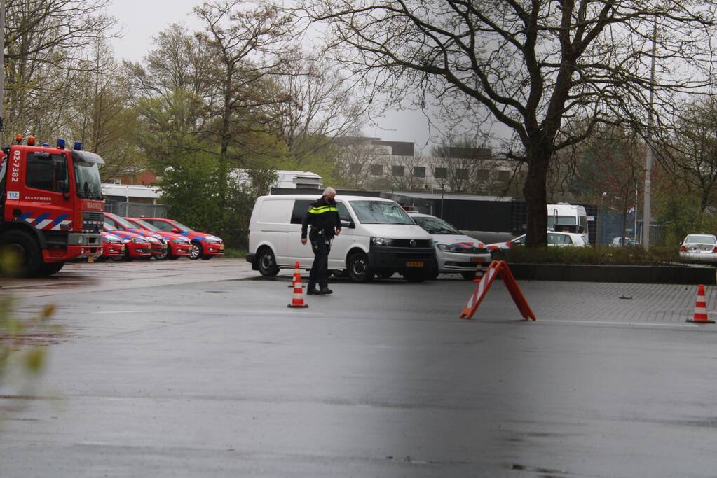 Politie lost waarschuwingsschot bij aanhouding