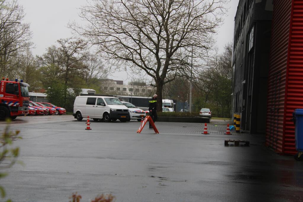 Politie lost waarschuwingsschot bij aanhouding