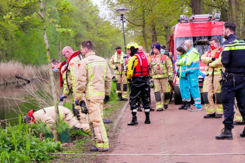Auto in kanaal gedumpt na woningoverval