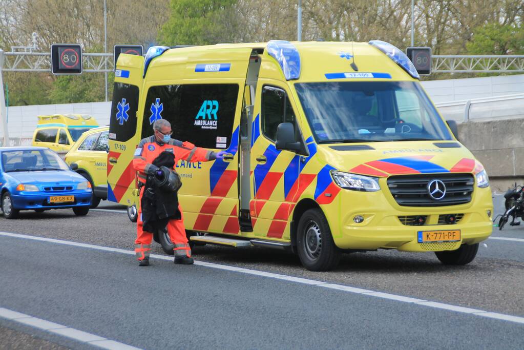 Motorrijder zwaargewond door ongeval