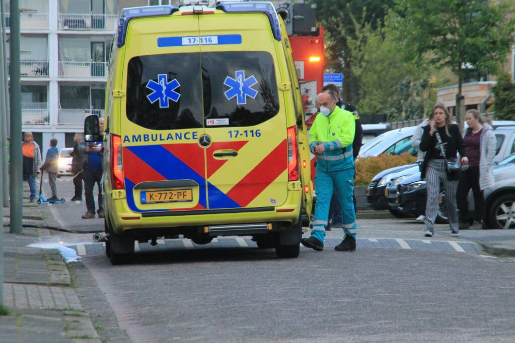 Kind en brandweerman gewond bij brand in keuken