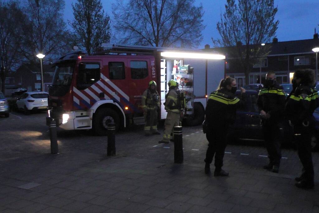 Keukenbrand in flat