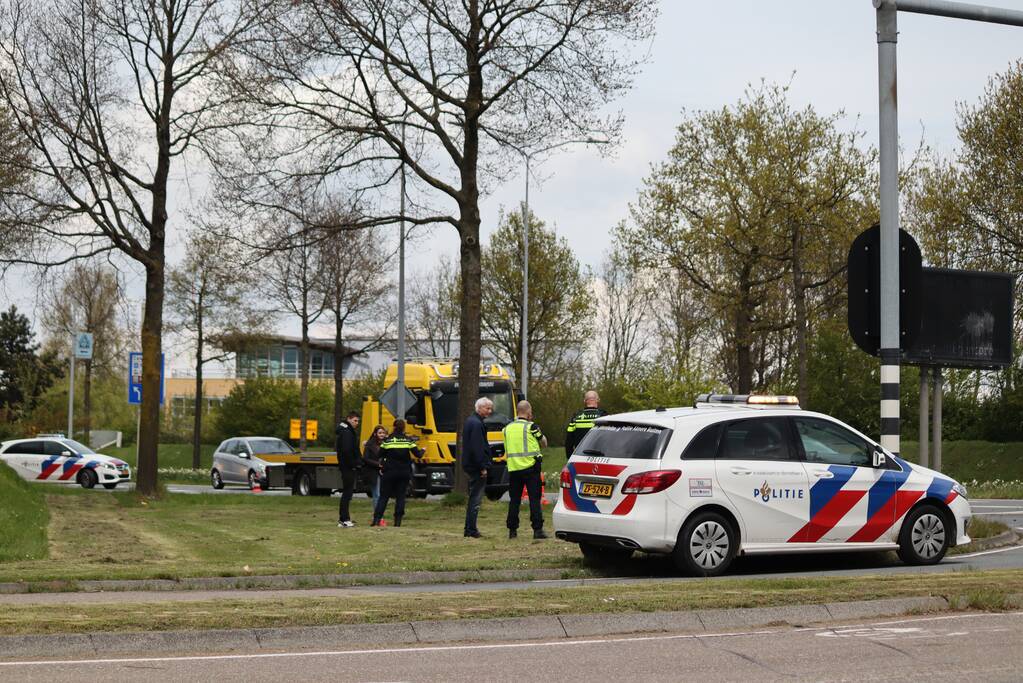Flinke schade bij ongeval op kruising