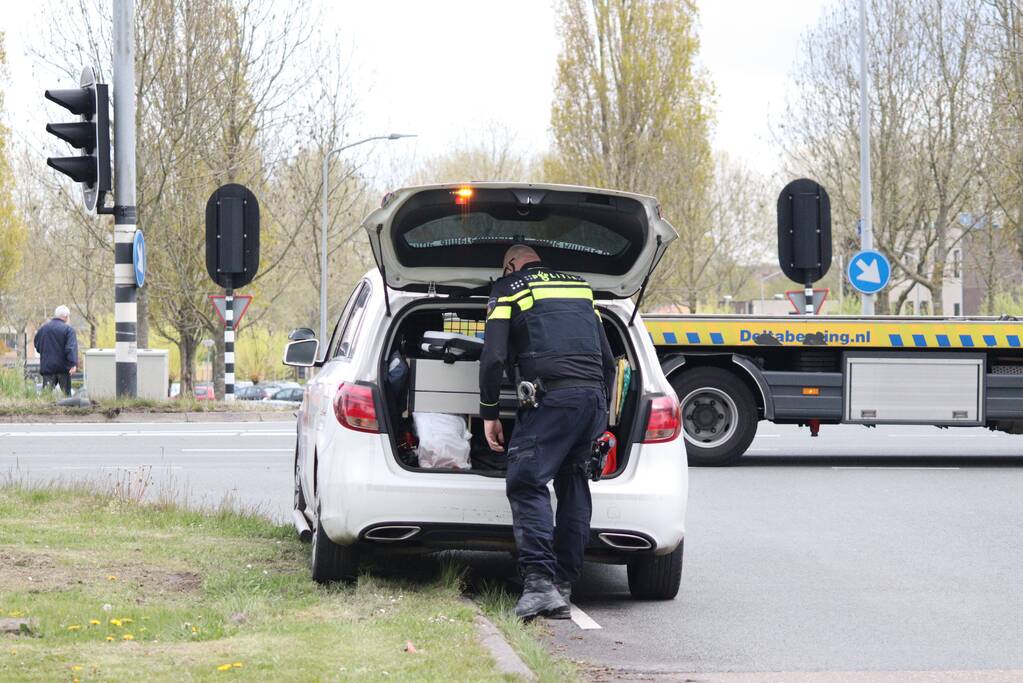 Flinke schade bij ongeval op kruising