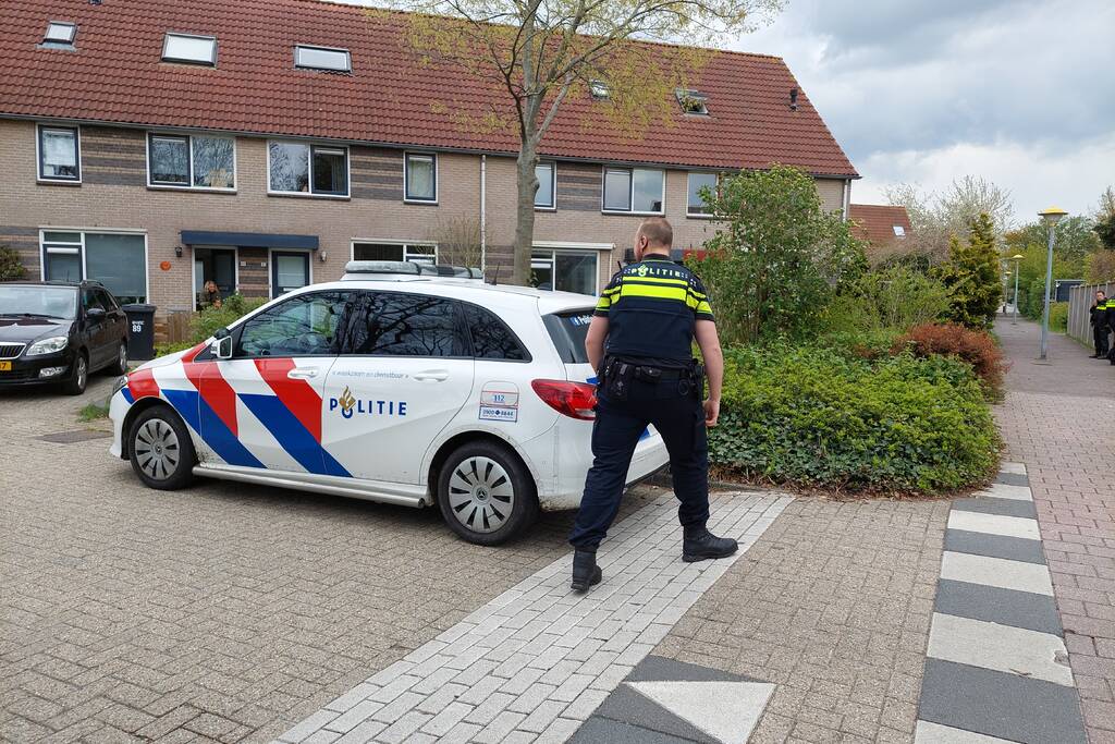 Politie doet onderzoek naar incident in woning