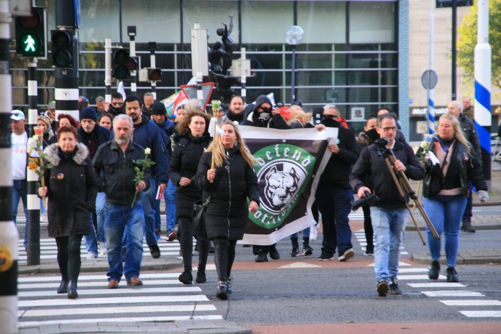 Herdenkingstocht voor Pim Fortuyn