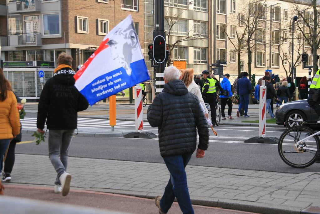 Herdenkingstocht voor Pim Fortuyn