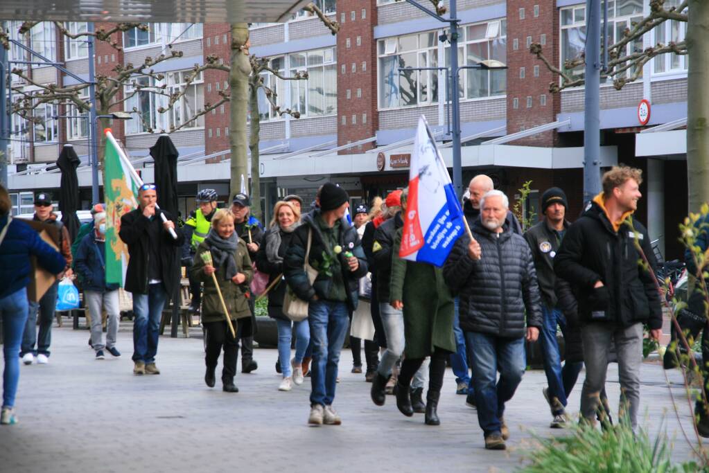 Herdenkingstocht voor Pim Fortuyn