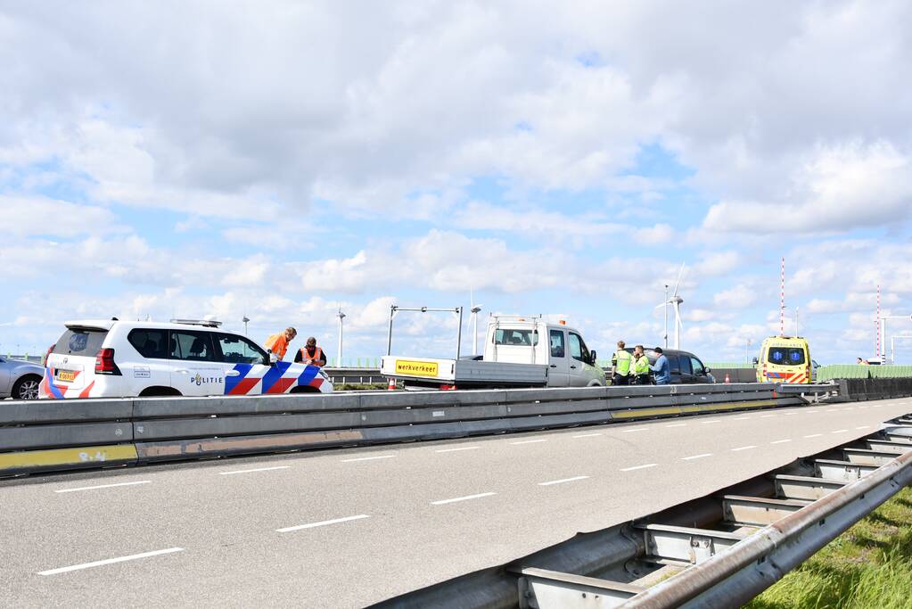 Meerdere voertuigen met elkaar in botsing