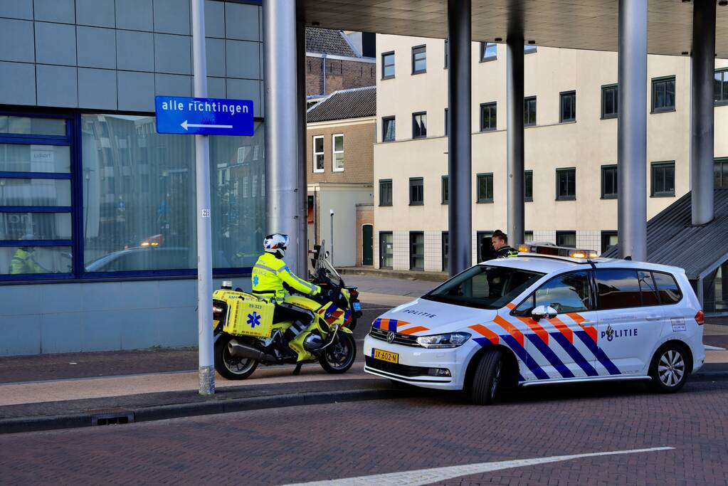 Scooterrijdster gewond na val