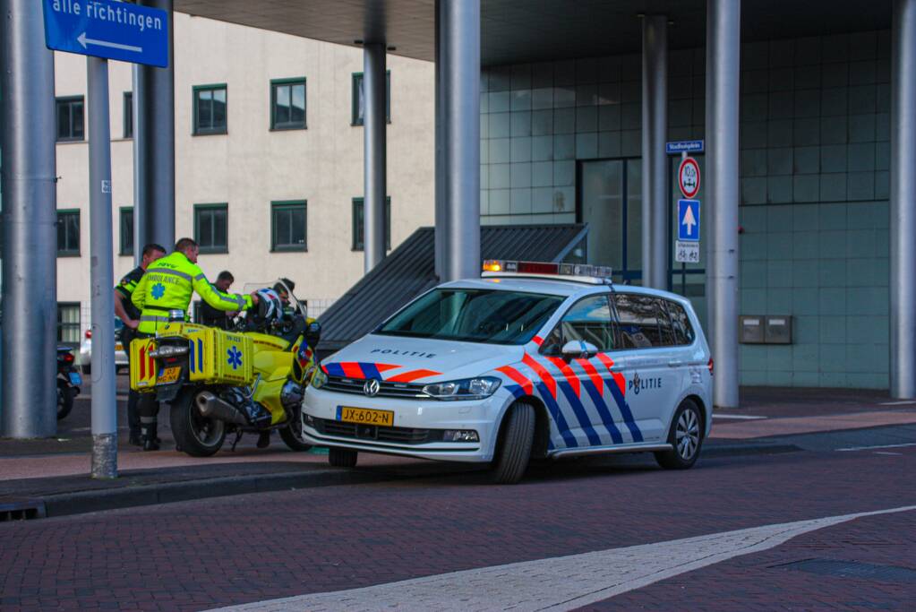 Scooterrijdster gewond na val