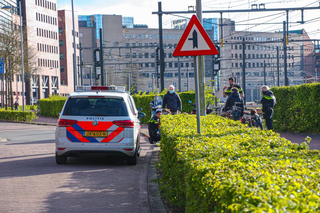 Meerdere gewonden bij botsing op fietspad