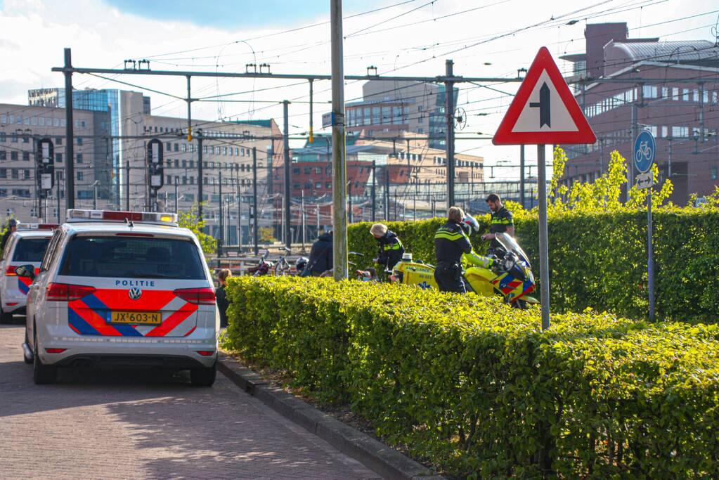 Meerdere gewonden bij botsing op fietspad
