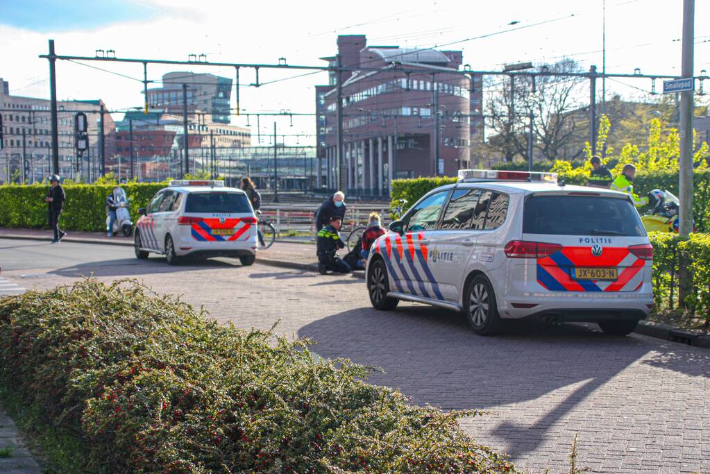 Meerdere gewonden bij botsing op fietspad
