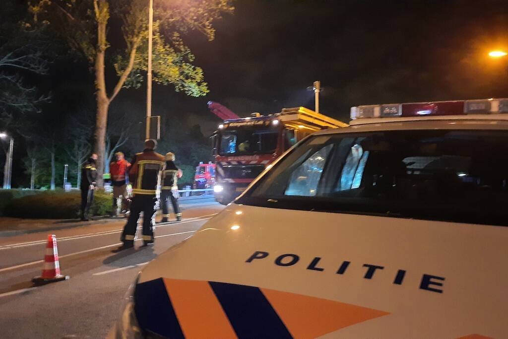 Zoektocht naar gevonden fiets in water