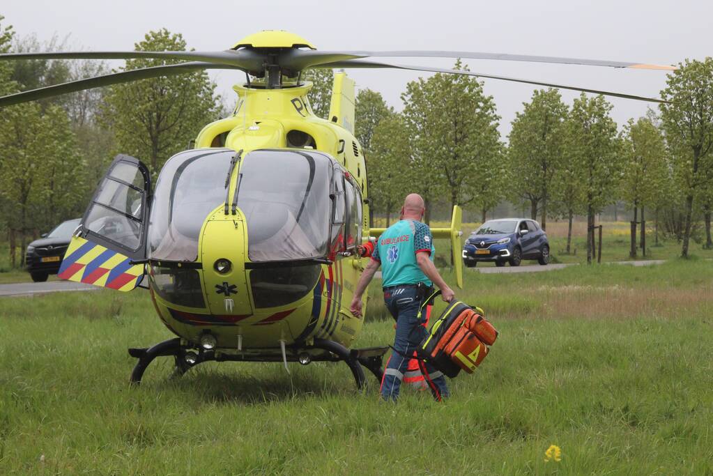 Traumahelikopter ingezet voor incident in woning