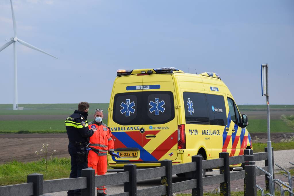 Jong kind overgebracht met traumahelikopter door incident