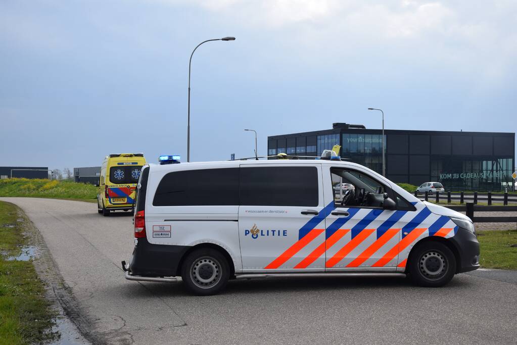 Jong kind overgebracht met traumahelikopter door incident
