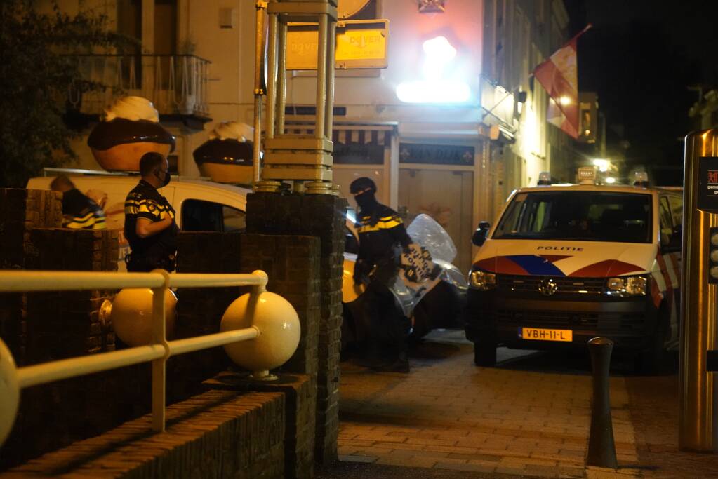 Persoon gewond door politieinval