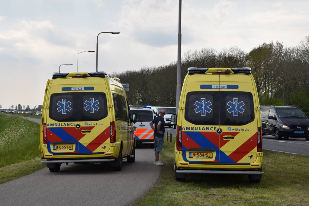 Twee gewonden bij verkeersongeval
