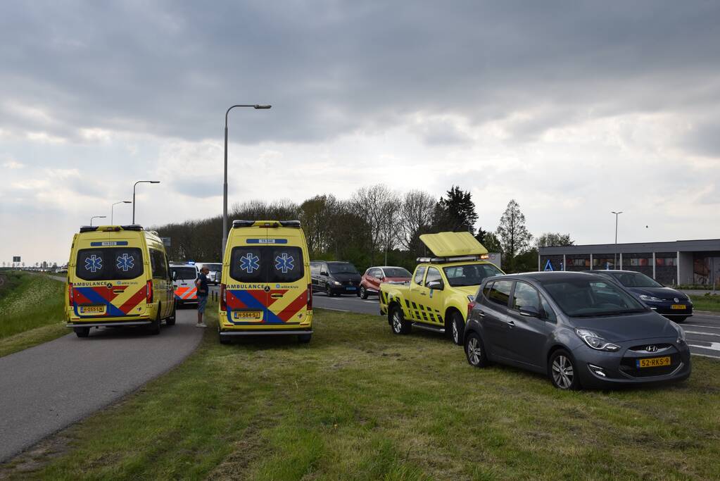 Twee gewonden bij verkeersongeval