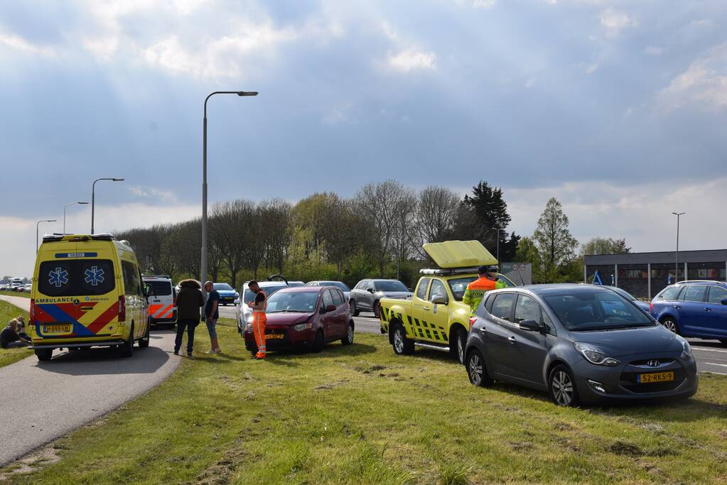 Twee gewonden bij verkeersongeval