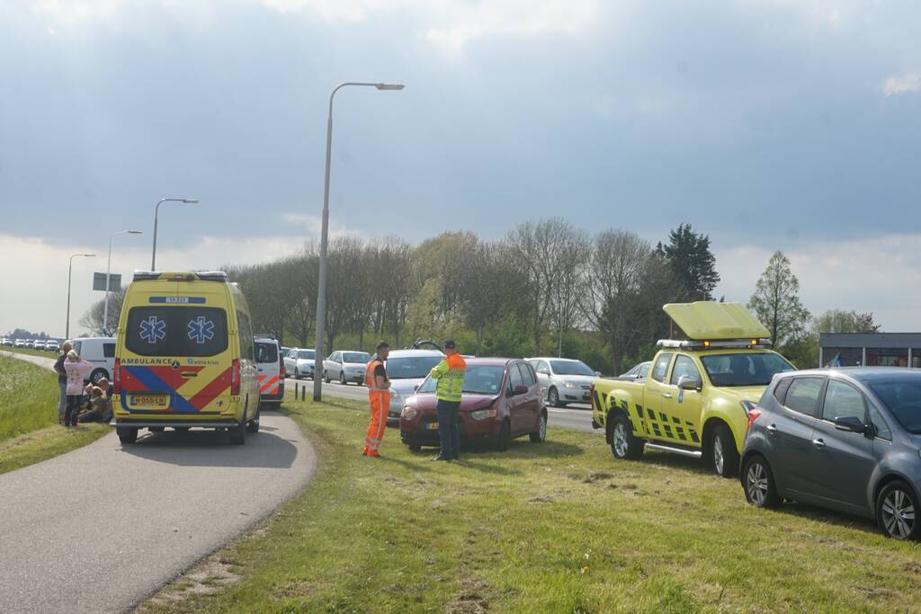 Twee gewonden bij verkeersongeval