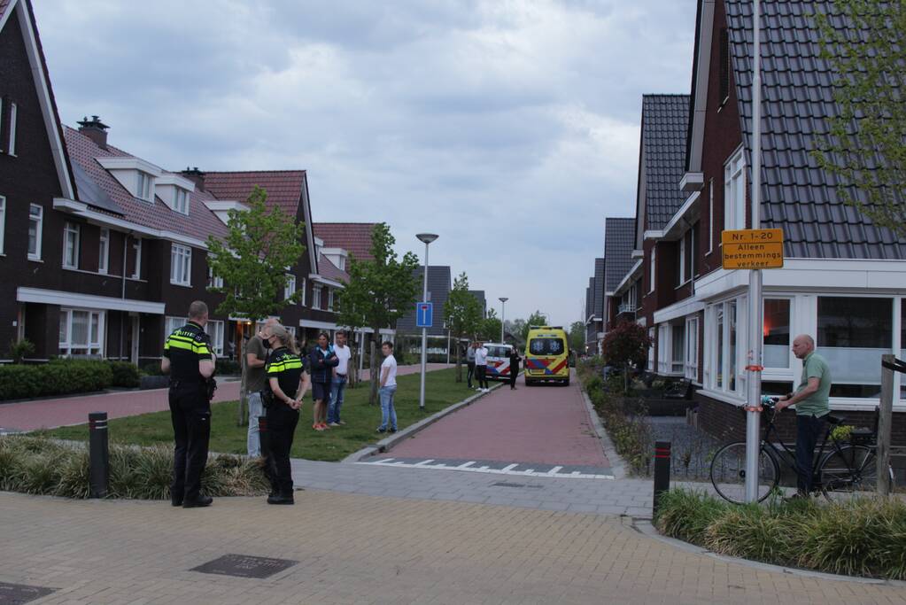 Traumateam voor incident in woning