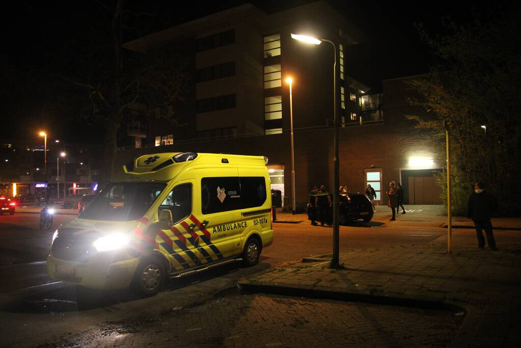 Een persoon gewond na verkeersruzie