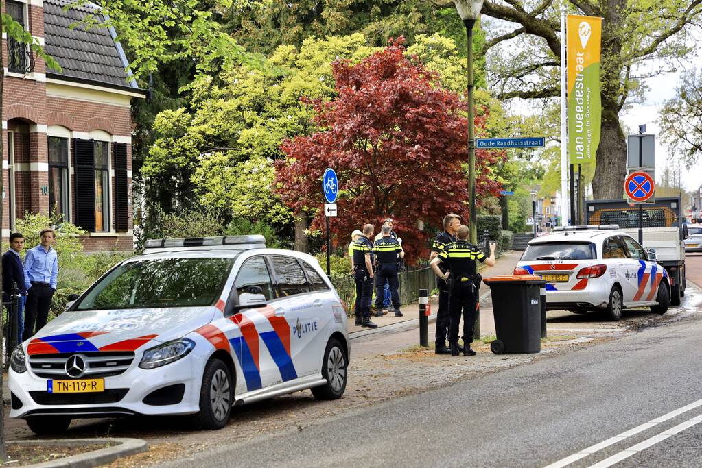 Voetgangster gewond na ongeval met politiewagen