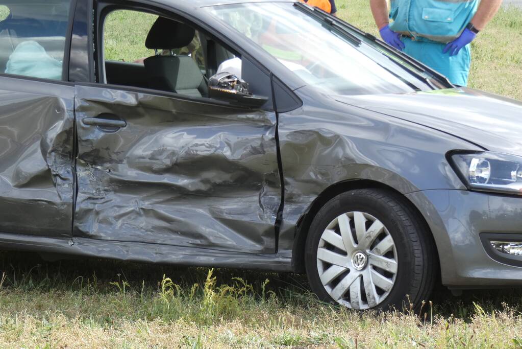 Een iemand gewond bij ongeval