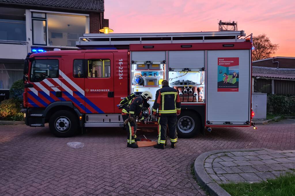 Pan op vuur vat vlam