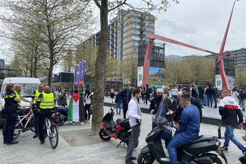 Opnieuw Palestina-demonstratie