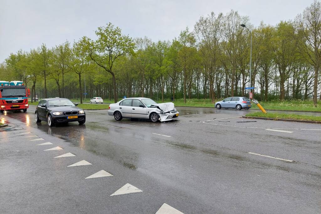 Flinke schade bij verkeersongeval