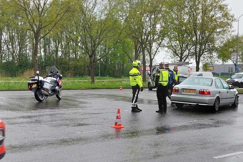 Flinke schade bij verkeersongeval