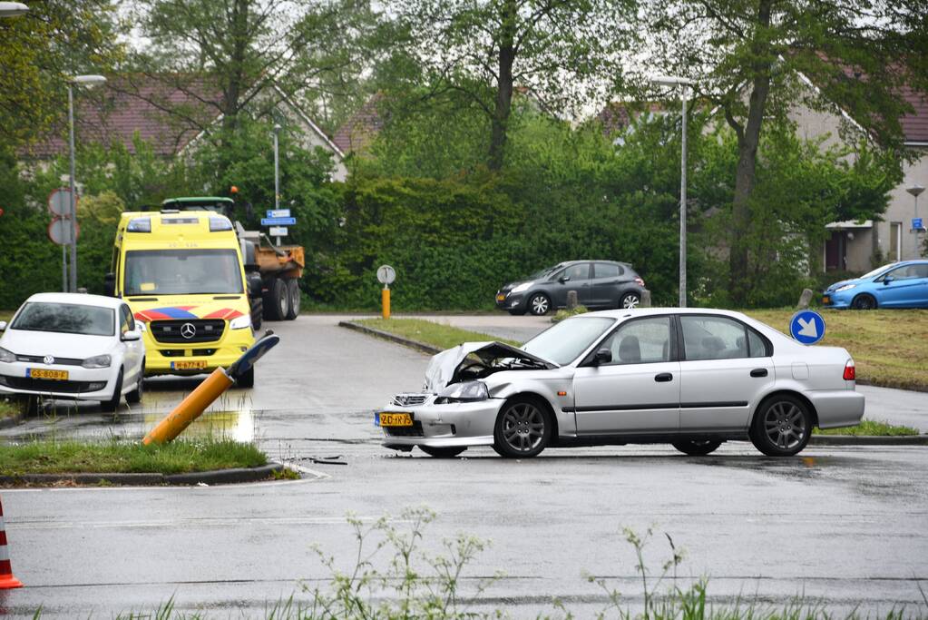 Flinke schade bij verkeersongeval