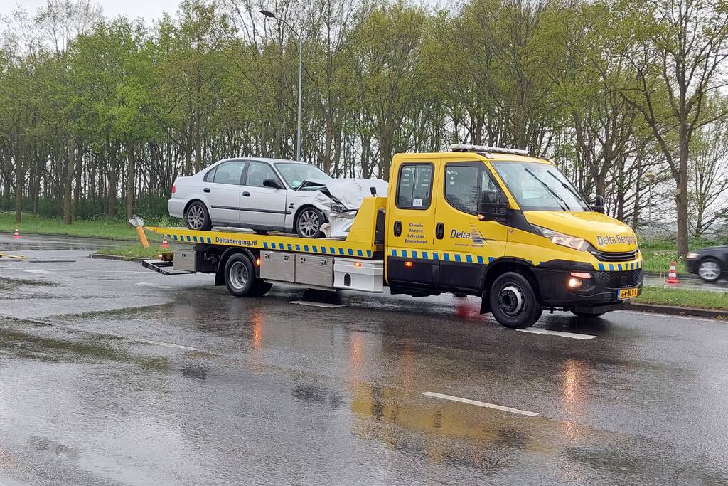 Flinke schade bij verkeersongeval