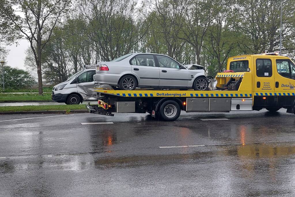 Flinke schade bij verkeersongeval