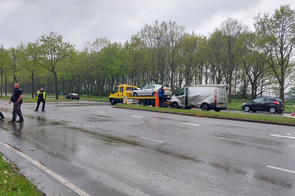 Flinke schade bij verkeersongeval