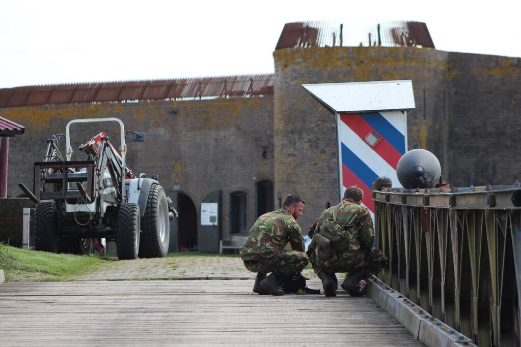 Granaten aangetroffen op terrein Fort Buitensluis