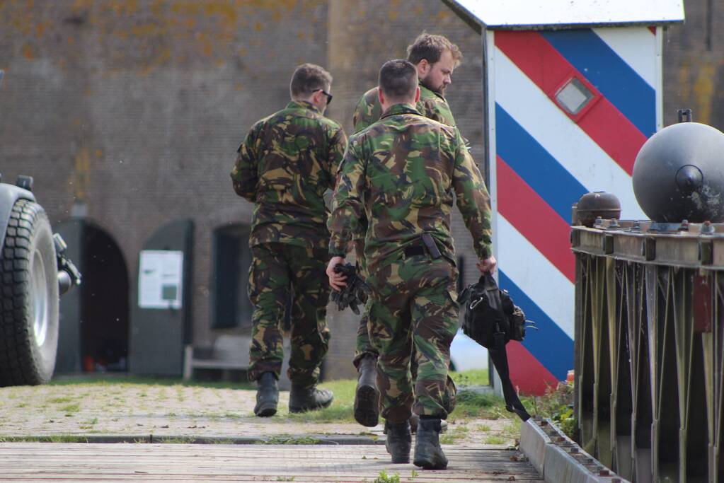 Granaten aangetroffen op terrein Fort Buitensluis