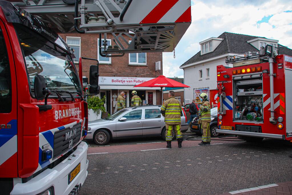 Brand in snackbar Bolletje van Polletje