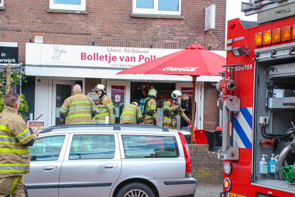 Brand in snackbar Bolletje van Polletje