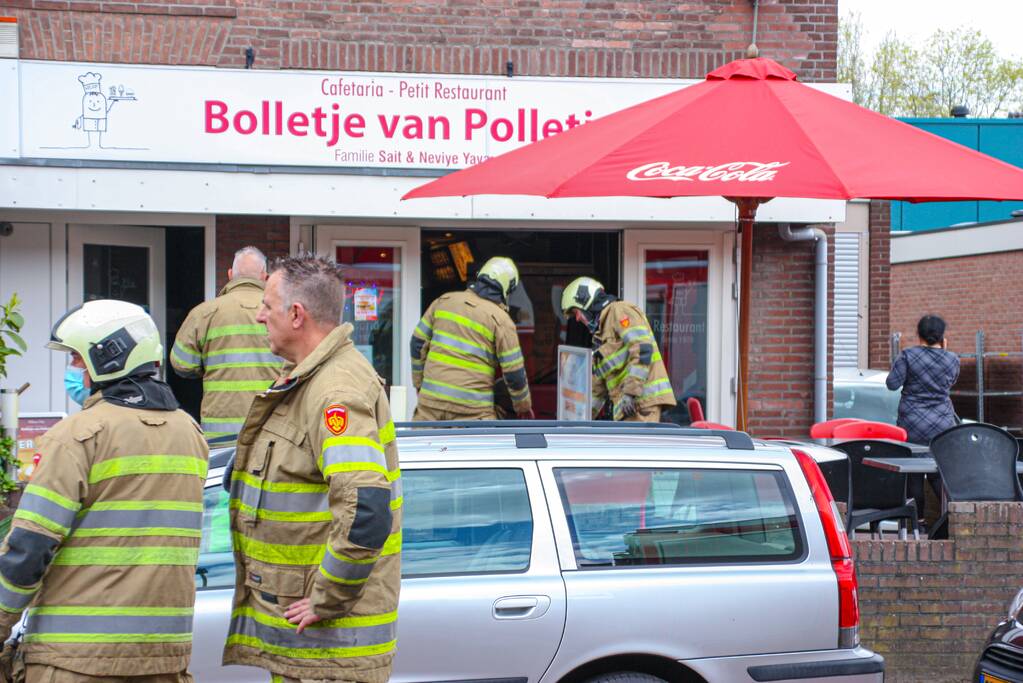 Brand in snackbar Bolletje van Polletje